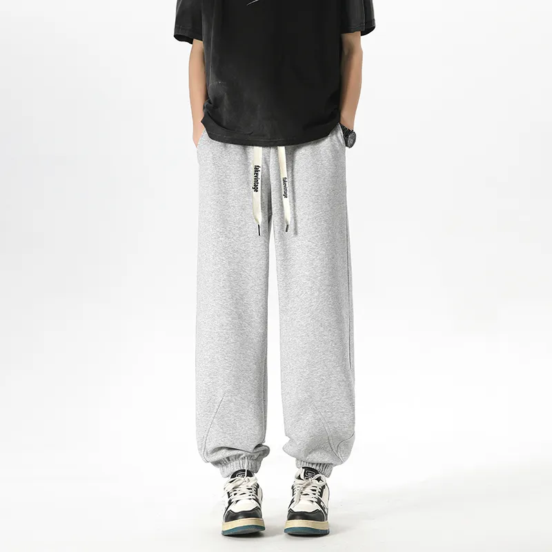 FAKE VINTAGE Knitted Sports Pants Unisex-7