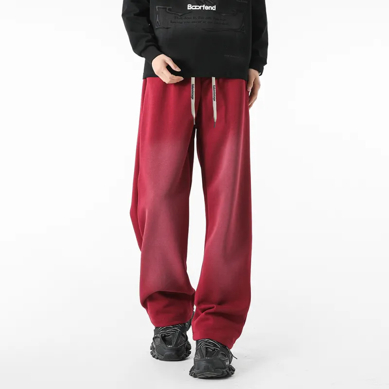 FAKE VINTAGE Knitted Sports Pants Unisex-2
