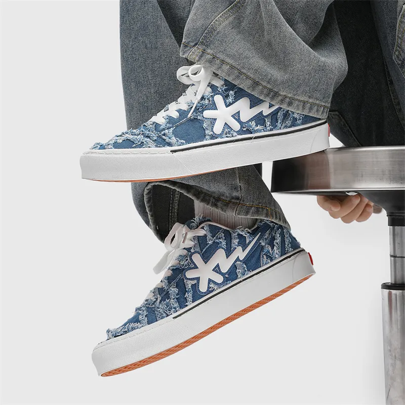 B.Duck Summer Citywalk Collection Abrasion Resistant, Lightweight, And Breathable Low Top Skateboard Shoes Unisex-5