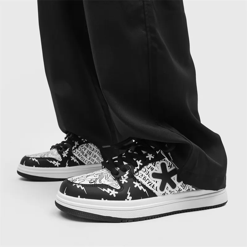B.Duck Summer Travis Scott X AJ1 Lightning Collection Skateboard Shoes Unisex Low Top Candy/White Black/Apple Green-12