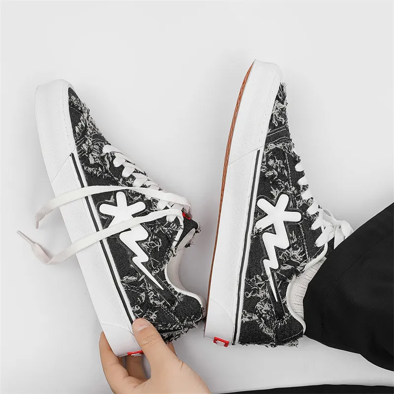 B.Duck Summer Citywalk Collection Abrasion Resistant, Lightweight, And Breathable Low Top Skateboard Shoes Unisex-12