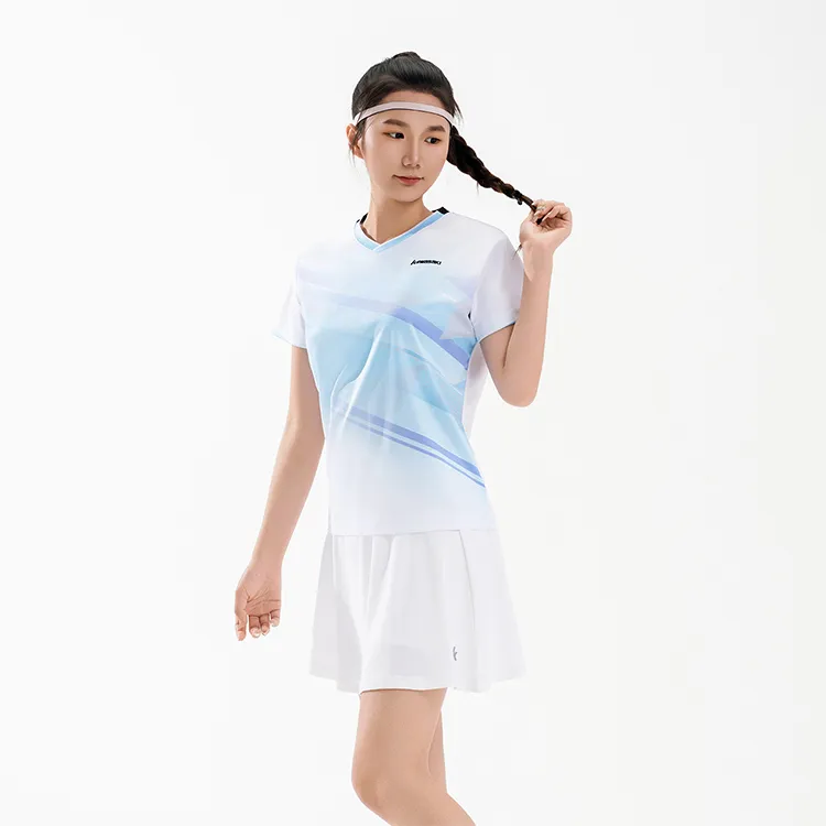Kawasaki Badminton Jersey Women's Phantom Blue-2