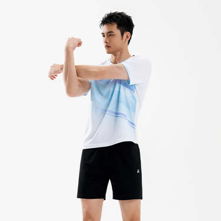 Kawasaki Badminton Jersey Men's Phantom Blue-3