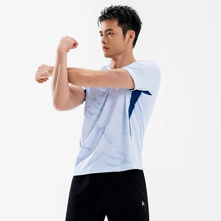 Kawasaki Badminton Jersey Unisex Electric Blue-5