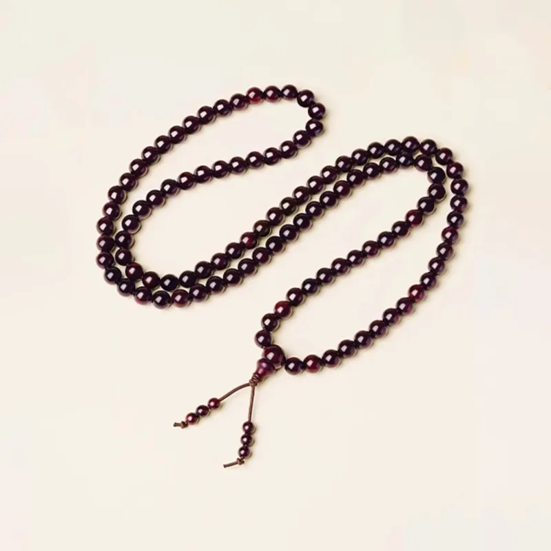 EADDA JEWELRY Small Leaf Red Sandalwood Bracelets Unisex-6