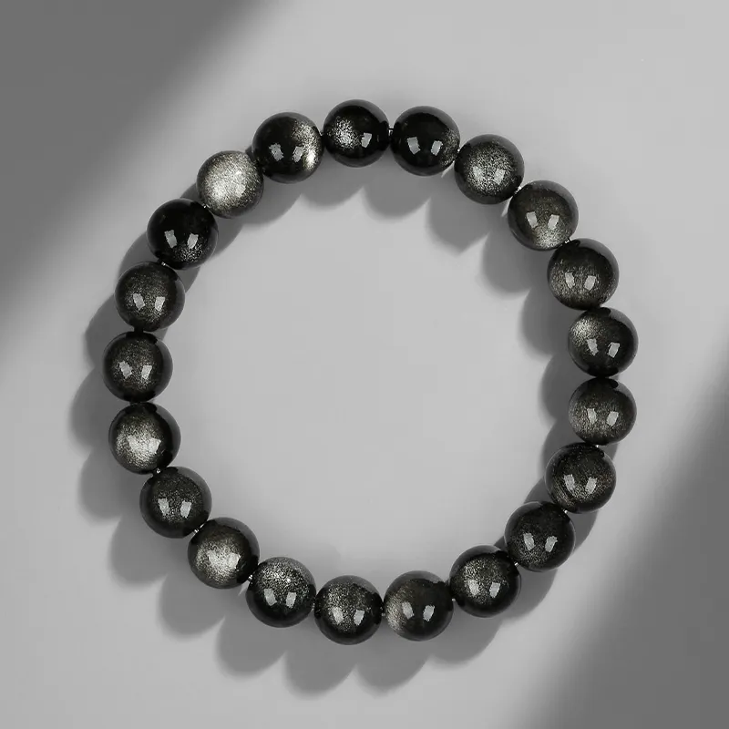 EADDA JEWELRY Obsidian Bracelets Unisex-3