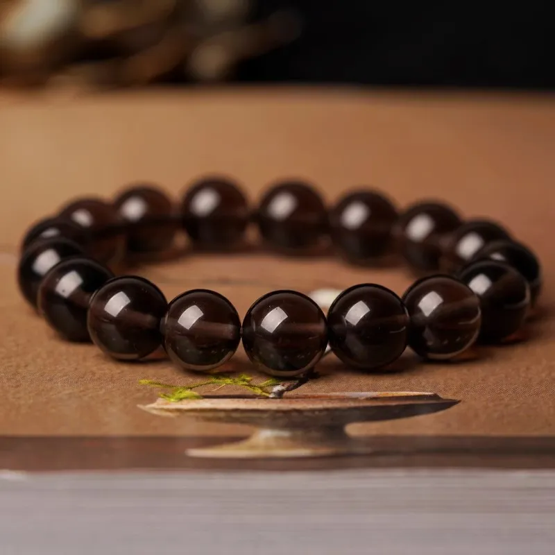 EADDA JEWELRY Natural Obsidian Bracelets Unisex-4