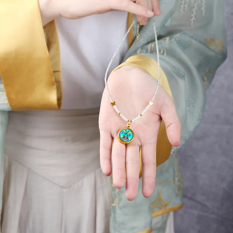 EADDA JEWELRY Alloy Necklaces Unisex-23