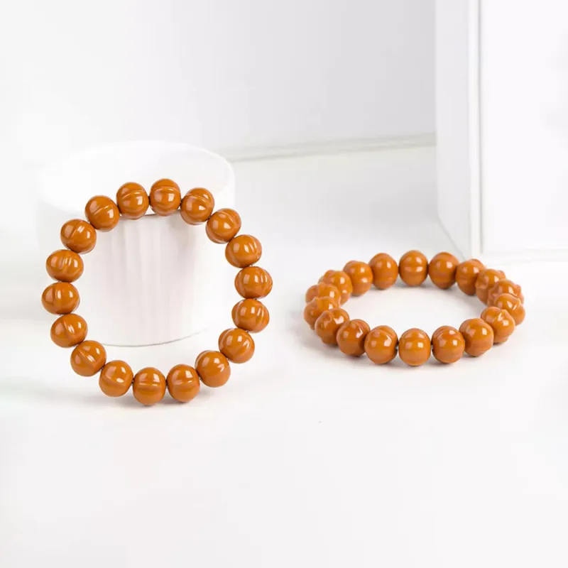 EADDA JEWELRY Monkey Head Walnut Bracelets Unisex-7