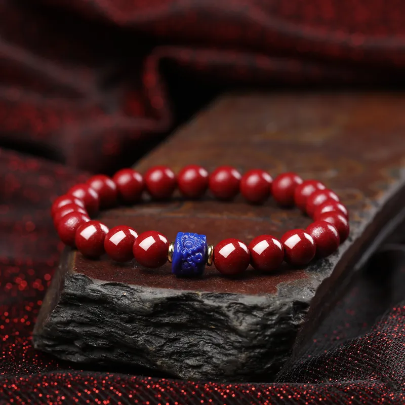 EADDA JEWELRY Cinnabar Bracelets Unisex-1