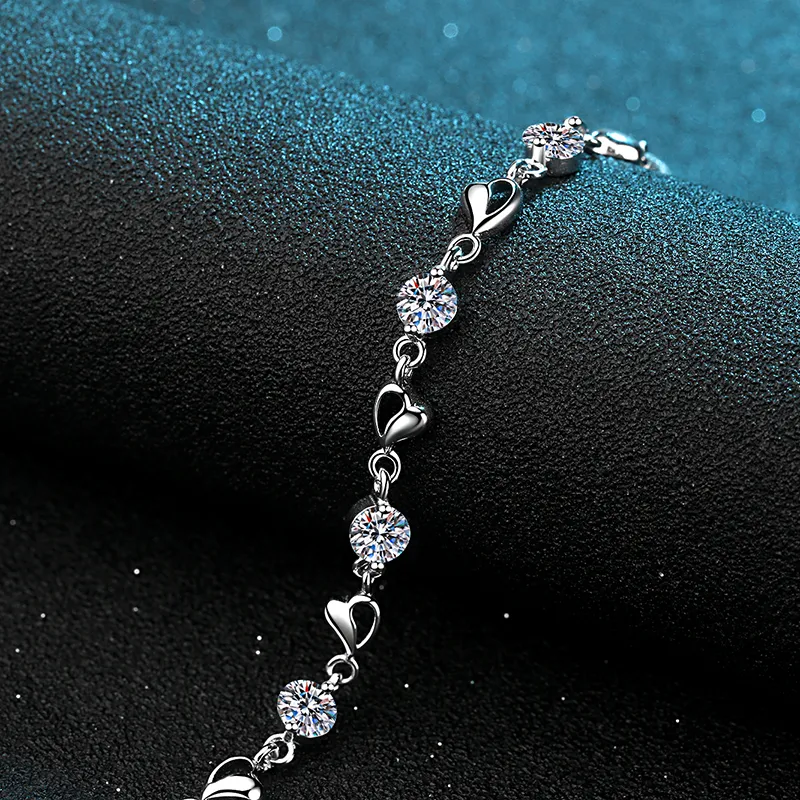 EADDA JEWELRY Moissanite Bracelets Unisex-3