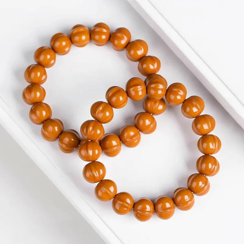 EADDA JEWELRY Monkey Head Walnut Bracelets Unisex-8