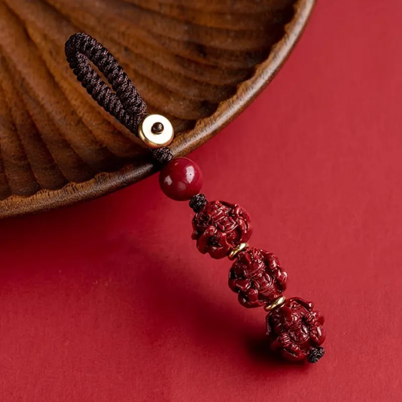 EADDA JEWELRY Cinnabar Keychains Unisex-35