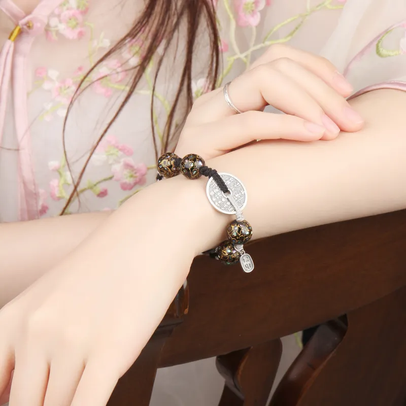 EADDA JEWELRY S925 Silver Bracelets Unisex-4