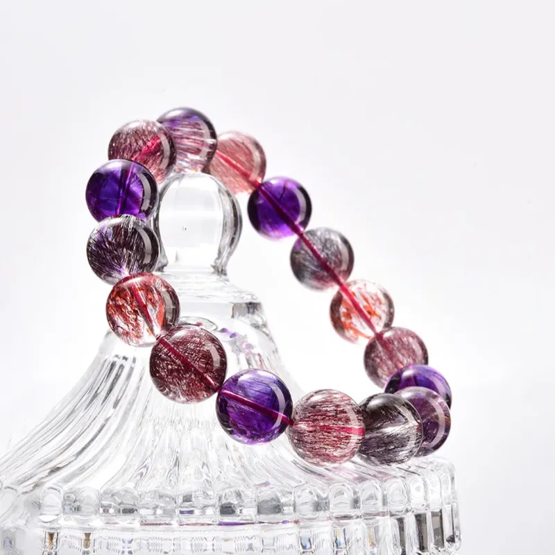 EADDA JEWELRY Crystal Jade Bracelets Unisex-5