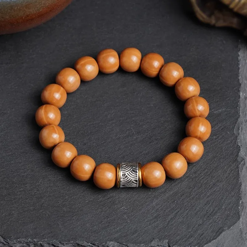 EADDA JEWELRY Monkey Head Walnut Bracelets Unisex-5