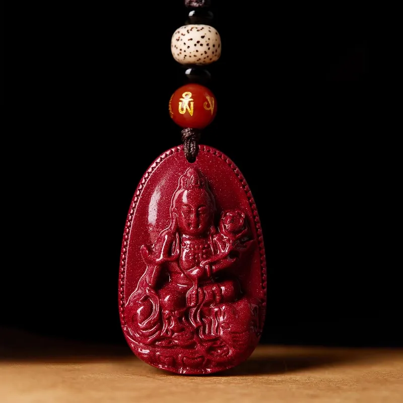EADDA JEWELRY Cinnabar Keychains Unisex-1