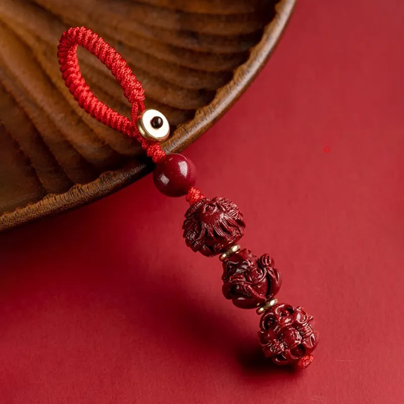 EADDA JEWELRY Cinnabar Keychains Unisex-17