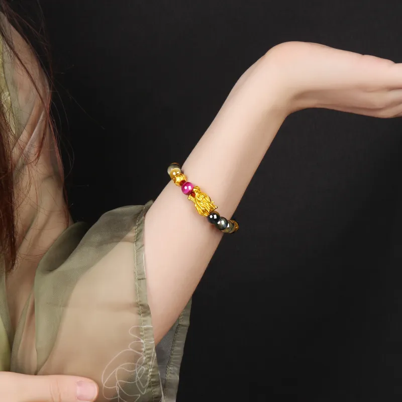 EADDA JEWELRY Tiger's Eye Stone Bracelets Unisex-3