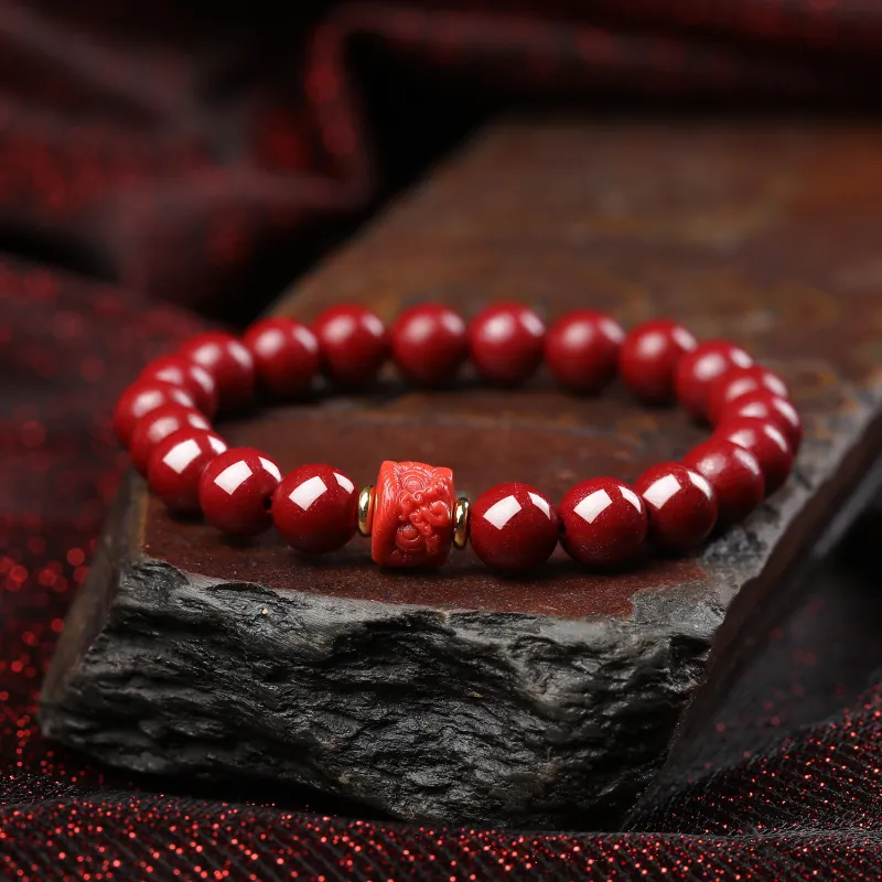 EADDA JEWELRY Cinnabar Bracelets Unisex-3