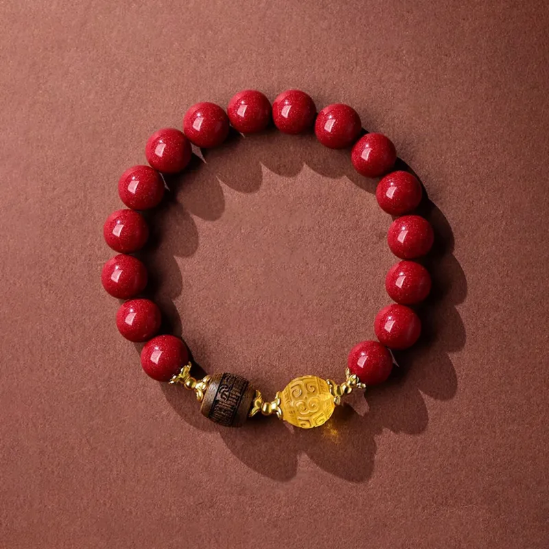 EADDA JEWELRY Cinnabar Bracelets Unisex-3