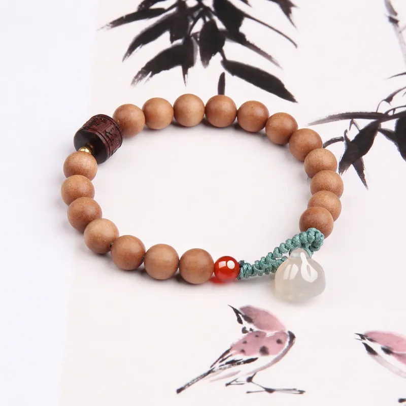 EADDA JEWELRY Peachwood Bracelets Unisex-2