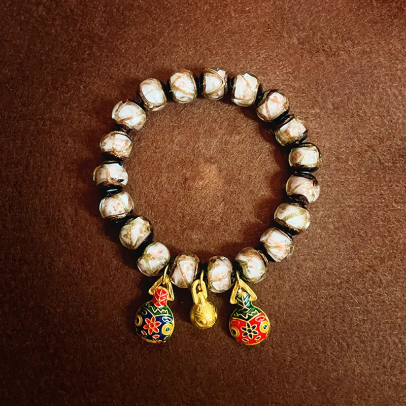 EADDA JEWELRY Colored Glaze Bracelets Unisex-1