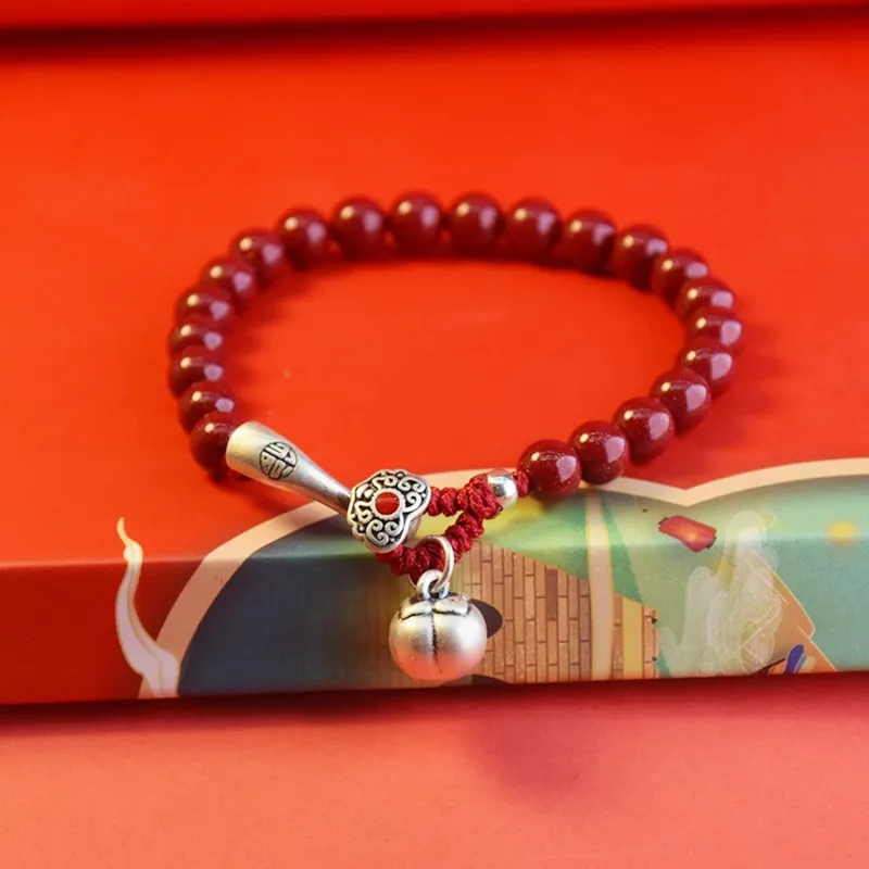 EADDA JEWELRY Cinnabar Bracelets Unisex-2
