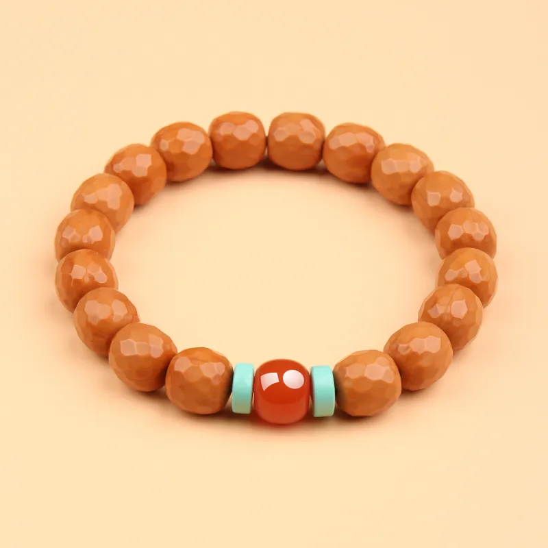 EADDA JEWELRY Monkey Head Walnut Bracelets Unisex-1