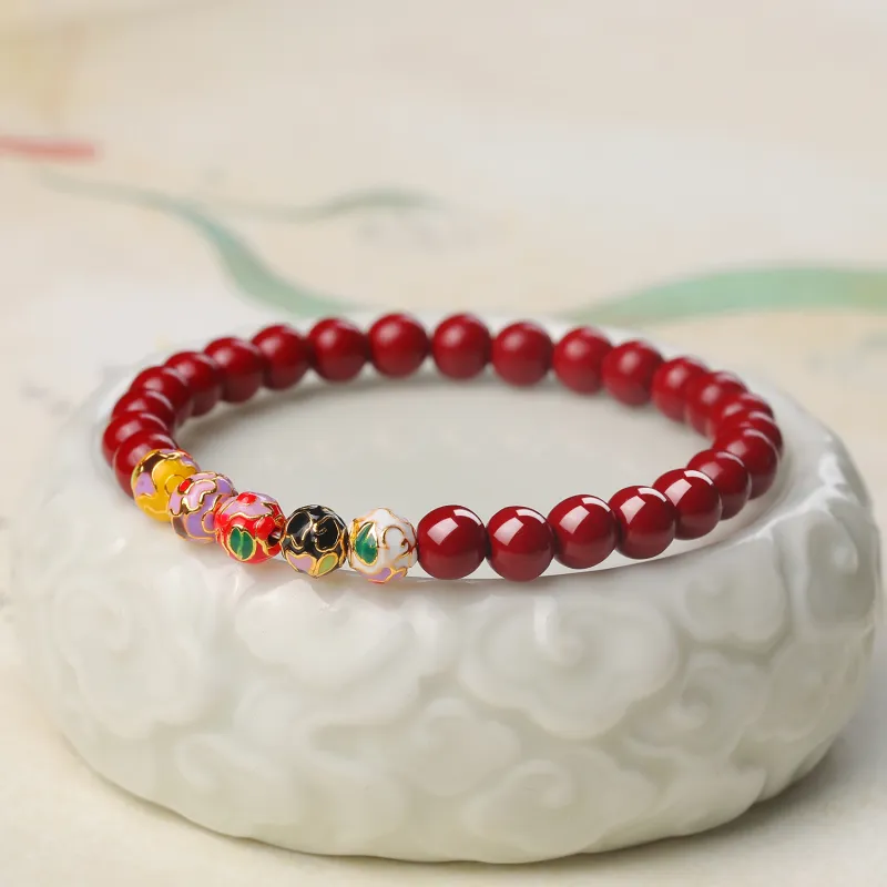 EADDA JEWELRY Cinnabar Bracelets Unisex-5