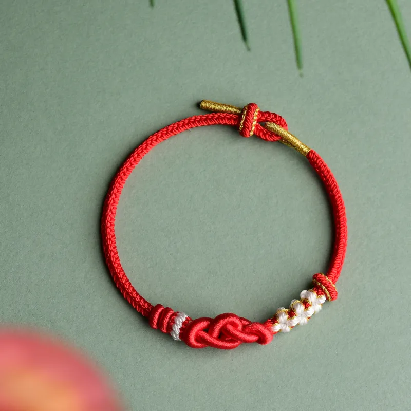 EADDA JEWELRY Ice Silk Cotton Cord Bracelets Unisex-8