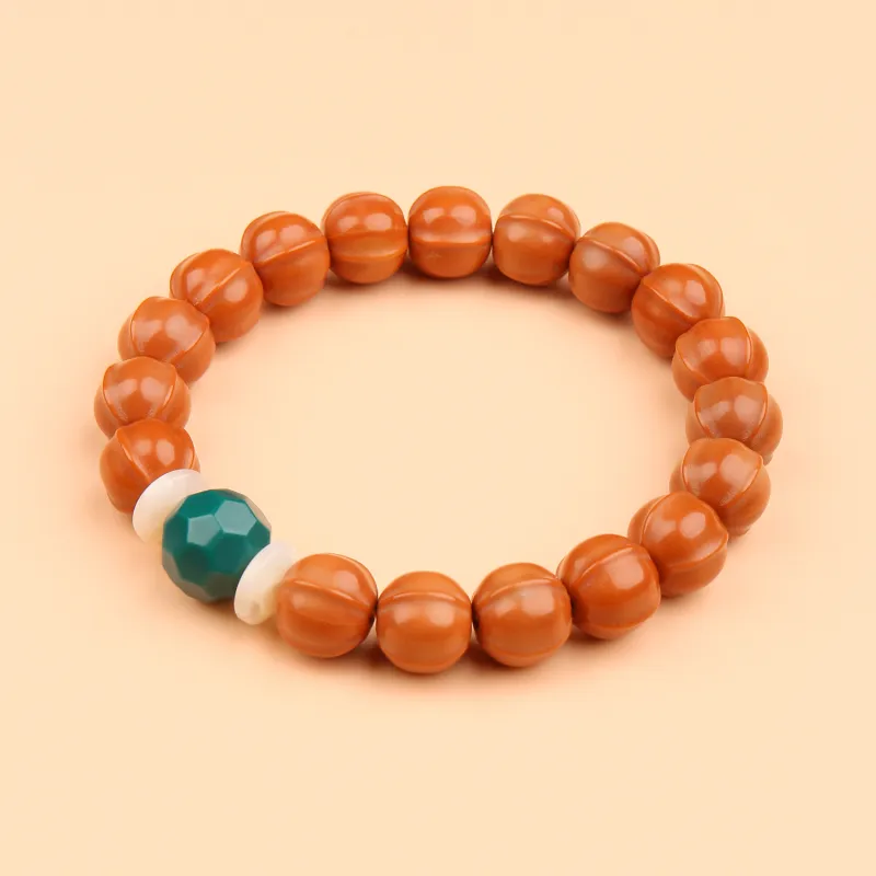 EADDA JEWELRY Monkey Head Walnut Bracelets Unisex-1