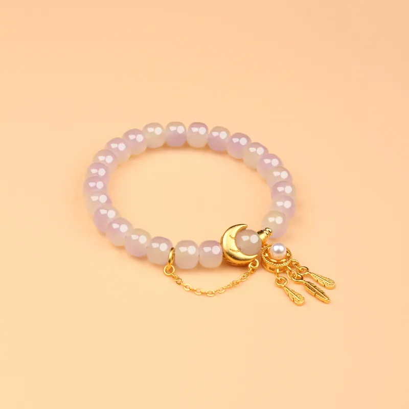 EADDA JEWELRY Chalcedony Bracelets Unisex-1