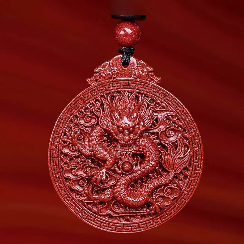 EADDA JEWELRY Cinnabar Necklaces Unisex-2