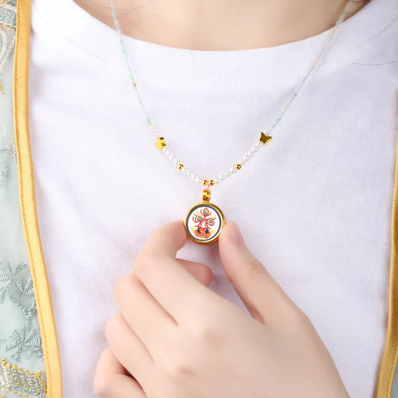 EADDA JEWELRY Alloy Necklaces Unisex-4