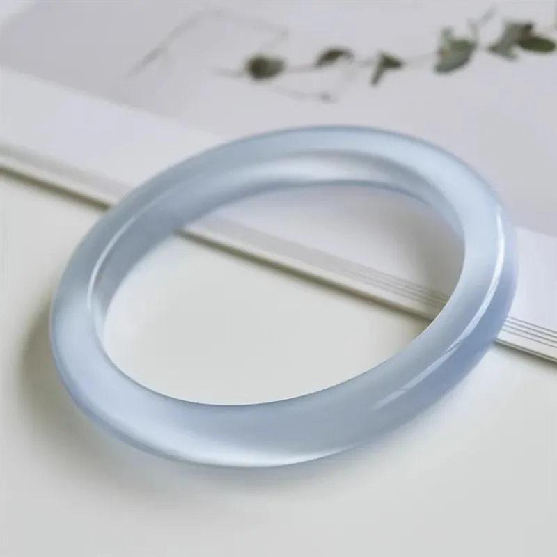 EADDA JEWELRY Glass Cat Eye Bangles Unisex-5