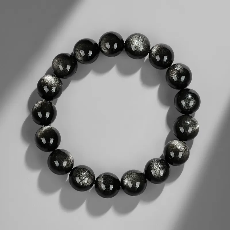 EADDA JEWELRY Obsidian Bracelets Unisex-7
