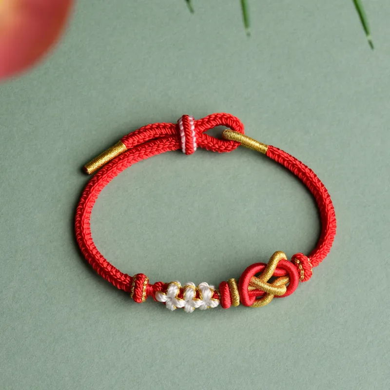 EADDA JEWELRY Ice Silk Cotton Cord Bracelets Unisex-11
