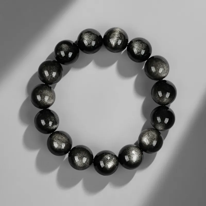 EADDA JEWELRY Obsidian Bracelets Unisex-9