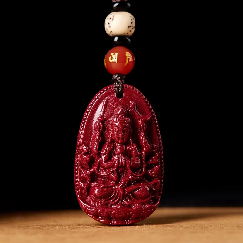 EADDA JEWELRY Cinnabar Keychains Unisex-4