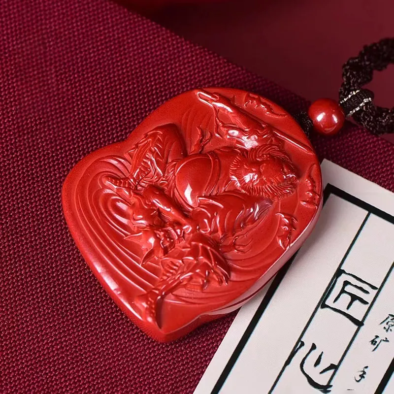EADDA JEWELRY Cinnabar Necklaces Unisex-3