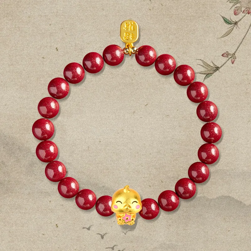 EADDA JEWELRY Cinnabar Bracelets Unisex-43