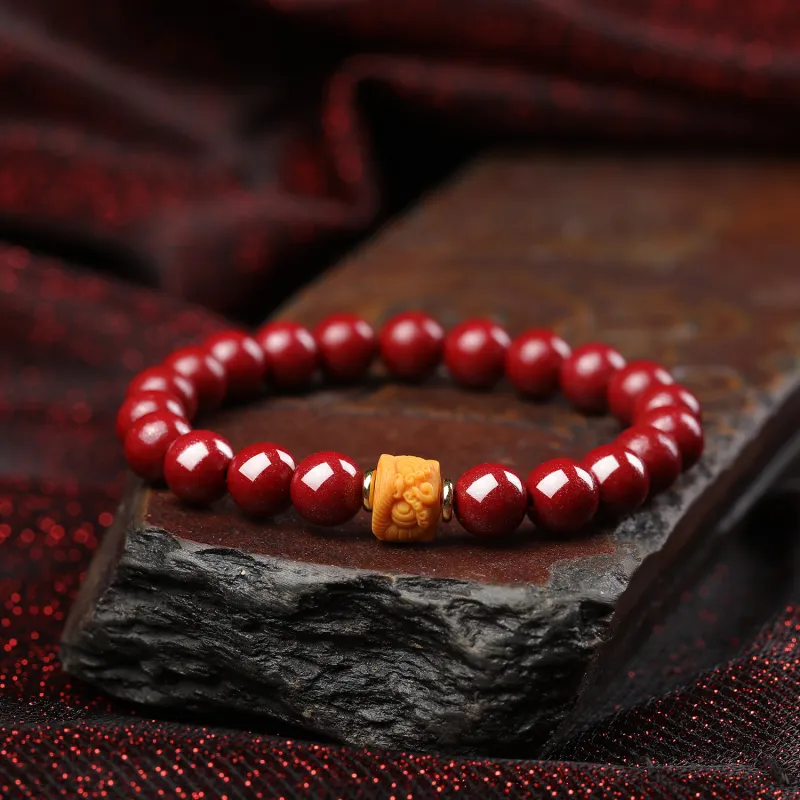 EADDA JEWELRY Cinnabar Bracelets Unisex-5