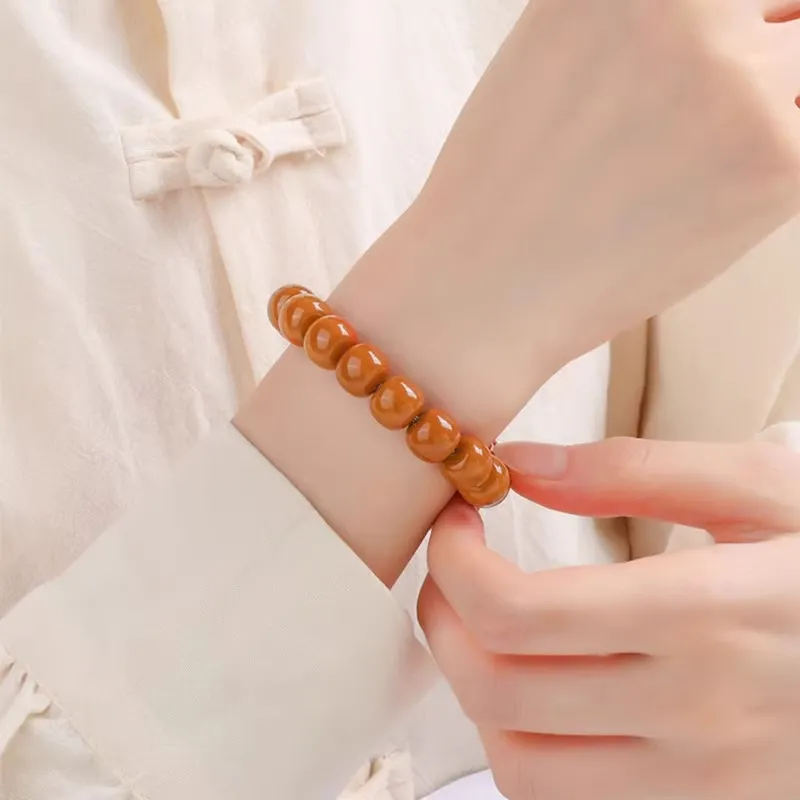 EADDA JEWELRY Monkey Head Walnut Bracelets Unisex-1