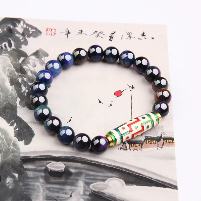 EADDA JEWELRY Tiger's Eye Stone Bracelets Unisex-2