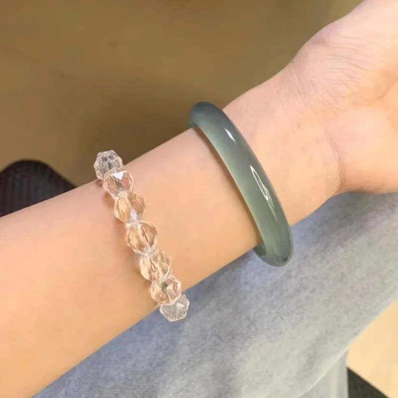 EADDA JEWELRY Agate Jade Bangles Unisex-3