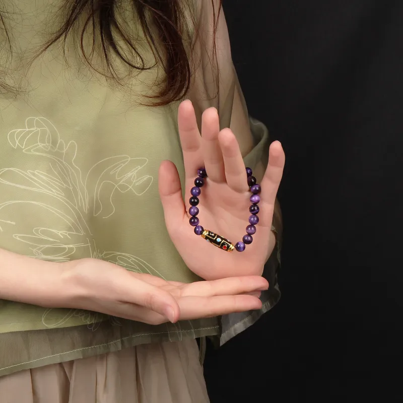 EADDA JEWELRY Tiger's Eye Stone Bracelets Unisex-4