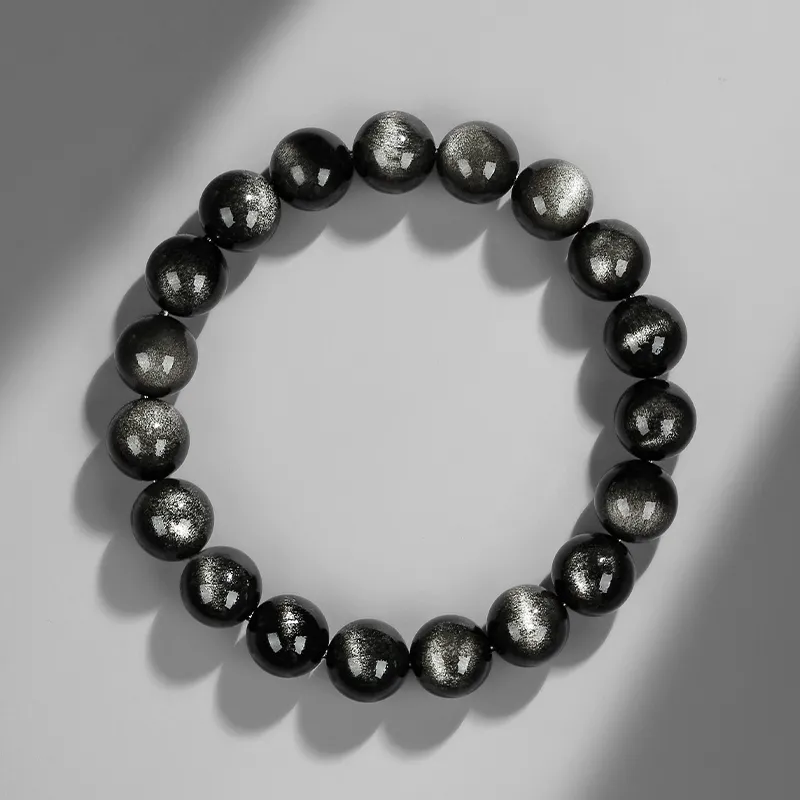 EADDA JEWELRY Obsidian Bracelets Unisex-5
