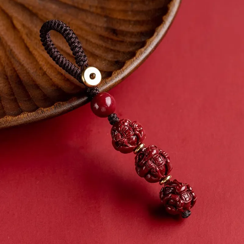 EADDA JEWELRY Cinnabar Keychains Unisex-51