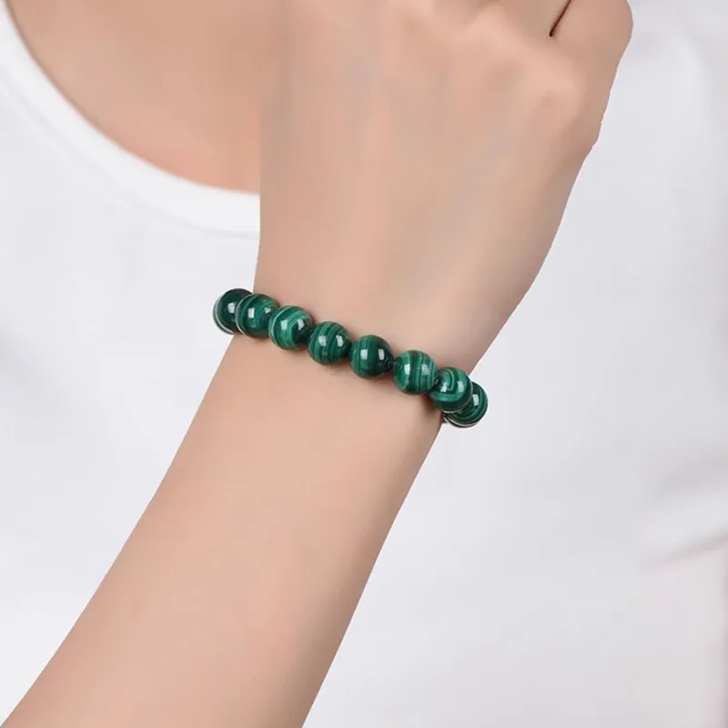 EADDA JEWELRY Natural Malachite Jade Bracelets Unisex-3